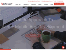 Tablet Screenshot of esferasoft.com